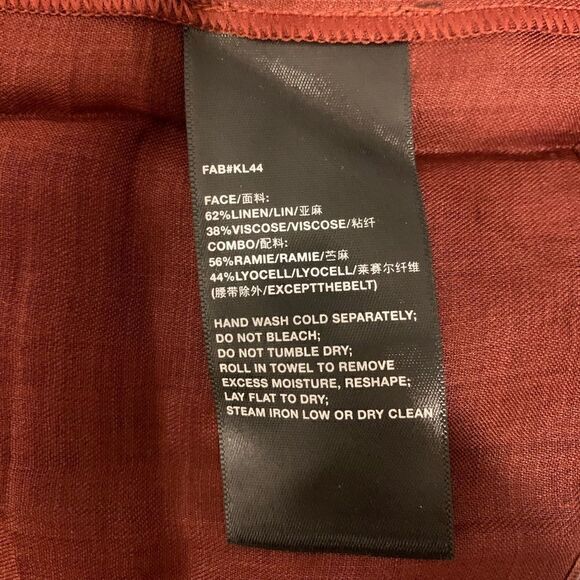 Lafayette 148 New York Women’s relaxed hooded blend linen sweater jacket XS NWT - Picture 8 of 10